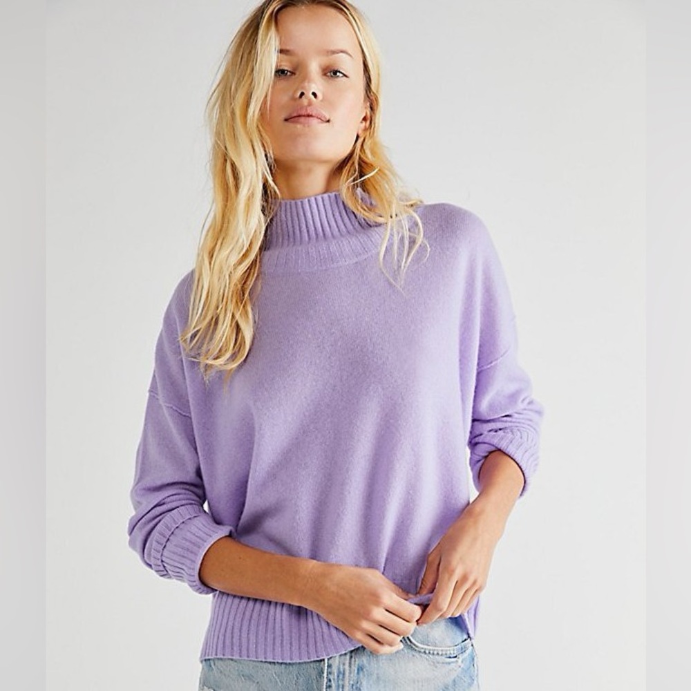 NWOT Free People Poppy Cashmere Sweater Size XS Z436